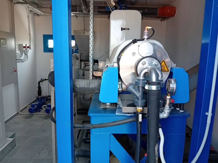 Σύγχρονος μηχανολογικός εξοπλισμός της μονάδας